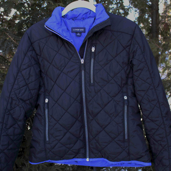 Lands' End Jackets & Blazers - Lands End lightweight quilted Primaloft jacket